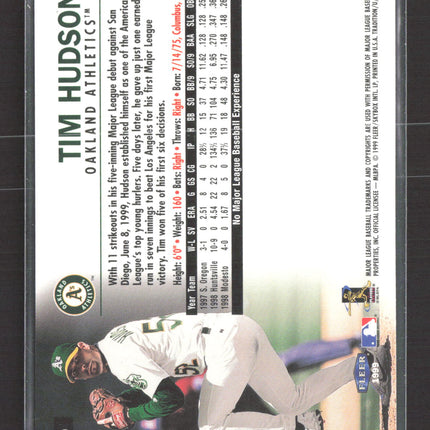 1999 Fleer Tradition Tim Hudson #U-6