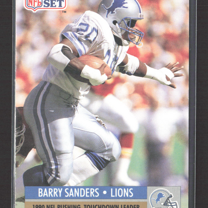 1991 Pro Set Barry Sanders #10