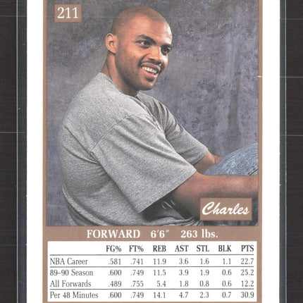 1990 SkyBox Charles Barkley #211