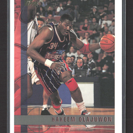 1997 Topps Hakeem Olajuwon #203