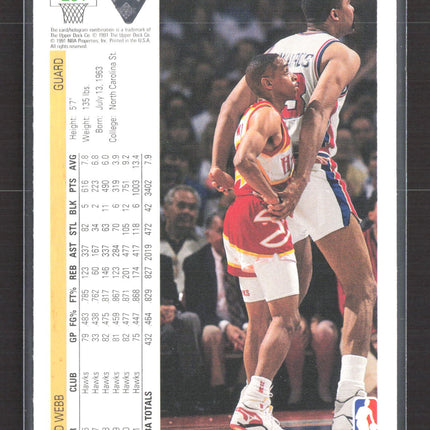 1991 Upper Deck Spud Webb #251