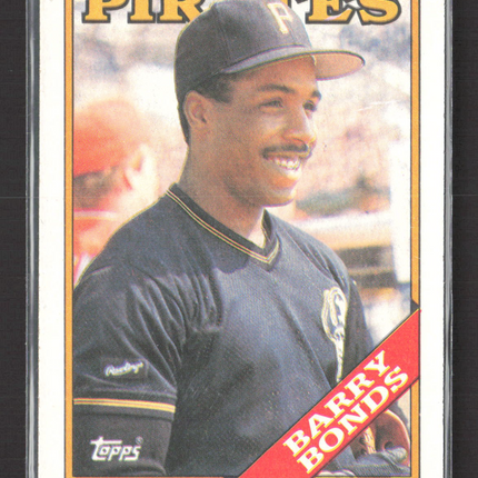 1988 Topps Barry Bonds #450