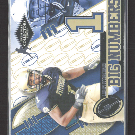 2004 Press Pass Collectors Series Big Numbers Larry Fitzgerald #BN 6