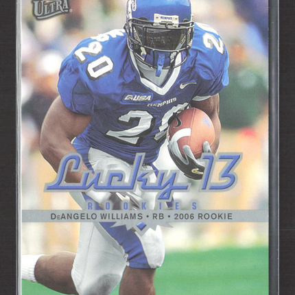 2006 Fleer Ultra Lucky 13 DeAngelo Williams #205