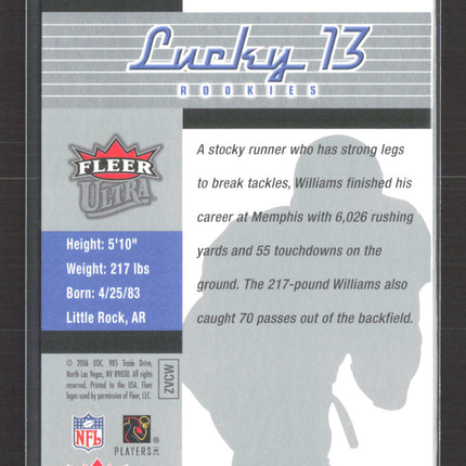 2006 Fleer Ultra Lucky 13 DeAngelo Williams #205