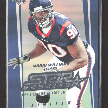 2006 Upper Deck Star Rookies Limited Mario Williams #215