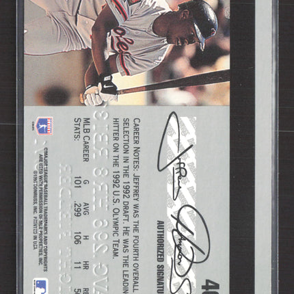 1995 Donruss Studio Jeffrey Hammonds #40
