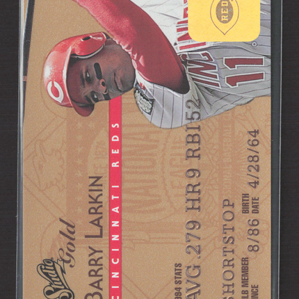 1995 Donruss Studio Gold Barry Larkin #5