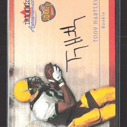 2000 Fleer Autographics Tony Hartley Auto