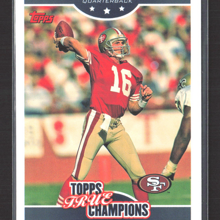 2006 Topps True Champions Joe Montana #15 of 18