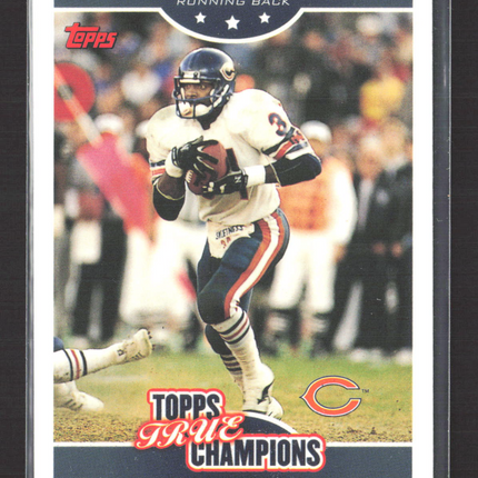 2006 Topps True Champions Walter Payton #1 of 18