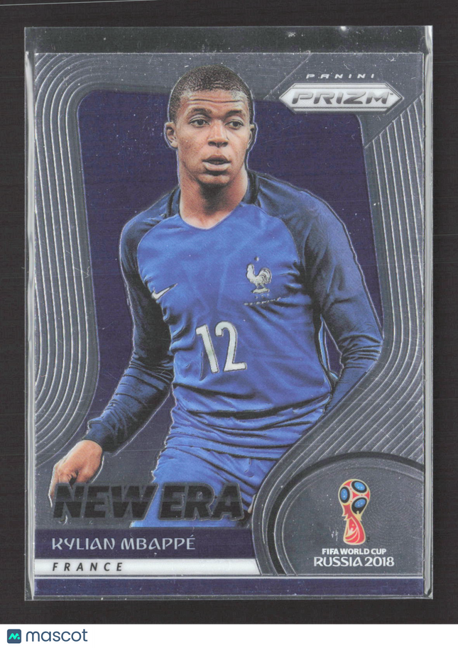 2018 Panini Prizm World Cup Soccer New Era Kylian Mbappe #NE-9
