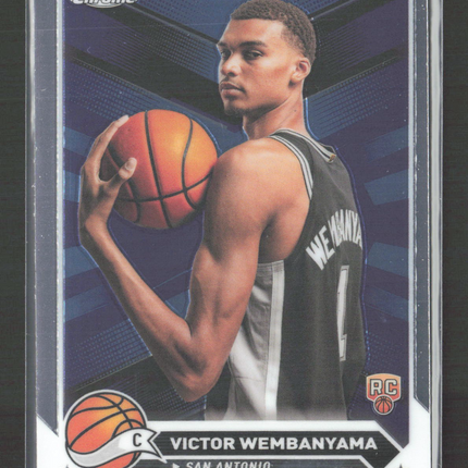 2023 Topps Chrome Victor Wembanyama #1 RC
