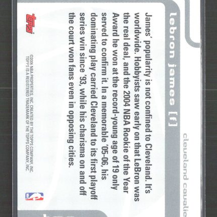 2006 Topps Hobby Masters LeBron James #HM3