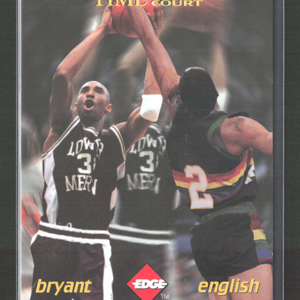 1996 Collector's Edge Time Warp Kobe Bryant Alex English #TW3