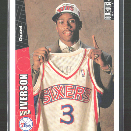 1996 Upper Deck Collector's Choice Allen Iverson #301