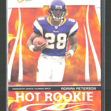 2007 Score Hot Rookie Adrian Peterson #HR-3