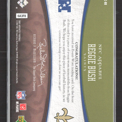 2007 Upper Deck Artifacts NFL Apparel Reggie Bush #NFC-RB Jersey