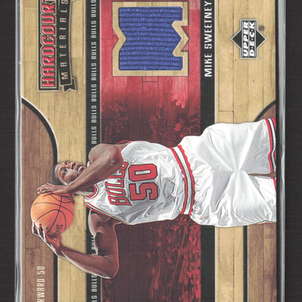 2006 Upper Deck Hardcourt Hardcourt Materials Michael Sweetney Jersey