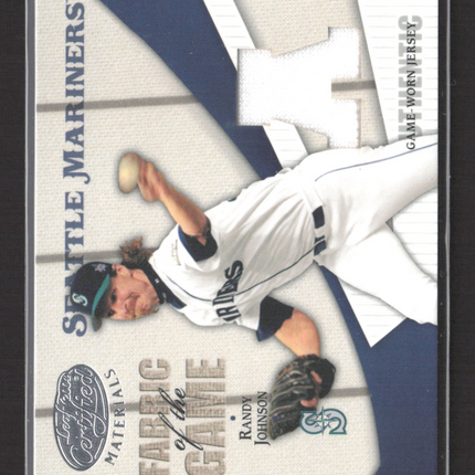 2004 Leaf Certified Fabric of the Game Randy Johnson #FG-140 Jersey 031/100