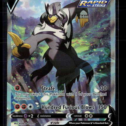 Pokemon 2021 Battle Styles Rapid Strike Urshifu V FA #153/163