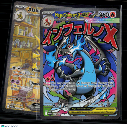 Pokemon Mega Evolution Mega Charizard X EX FA #023