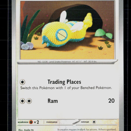 Pokemon 2025 Journey Together Dunsparce #120/159
