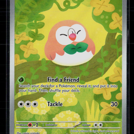 Pokemon 2026 Mega Evolution – Perfect Order Rowlet #90/88