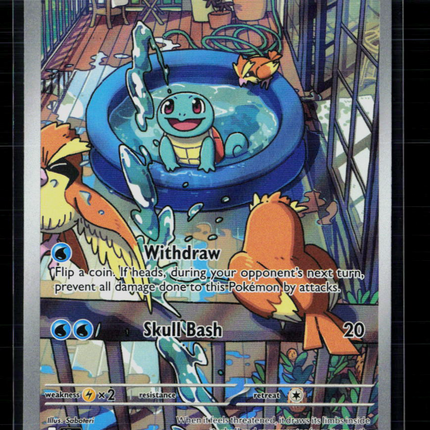 Pokemon 2024 Stellar Crown Squirtle #148/142
