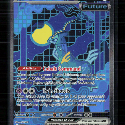 Pokemon 2025 Prismatic Evolutions Iron Crown EX FA SAR #158/131