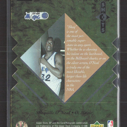 1996 Upper Deck SP Championship Shots Shaquille O'Neal #S20
