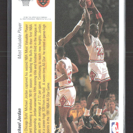 1991 Upper Deck Hologram Michael Jordan #AW4