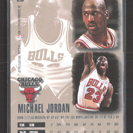 1995 Fleer Ultra Michael Jordan #25