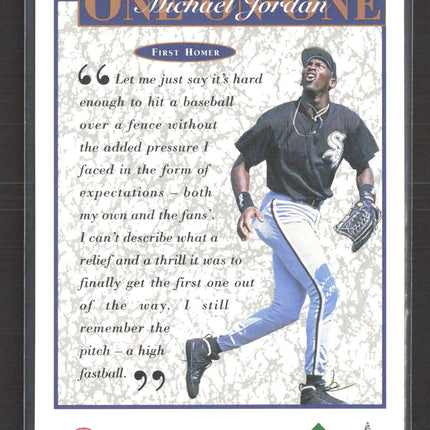 1995 Upper Deck Michael Jordan One on One Michael Jordan #8