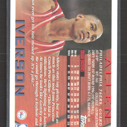 1996 Topps Allen Iverson #171