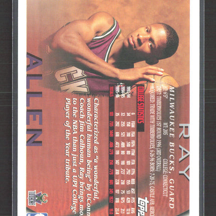 1996 Topps Ray Allen #217