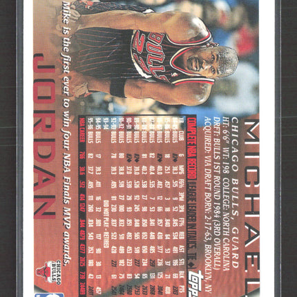 1996 Topps Michael Jordan #139