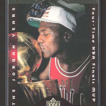 1998 Upper Deck Retro MJ A Cut Above Michael Jordan #58
