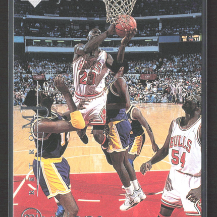 1997 Upper Deck Retro Jordan Tribut Michael Jordan #47