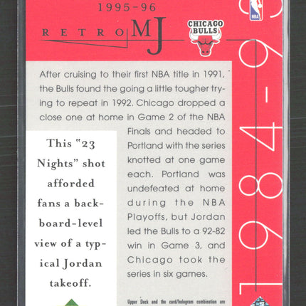 1998 Upper Deck Retro MJ The Jordan Experience Michael Jordan #50