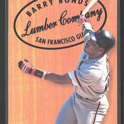 1993 Fleer Lumber Company Barry Bonds #2