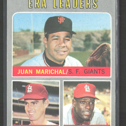 1969 Topps Steve Carlton Bob Gibson Juan Marichal #67