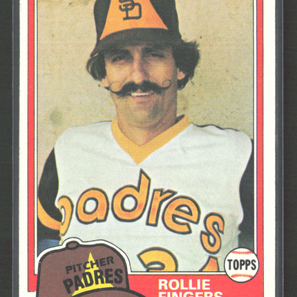 1981 Topps Rollie Fingers #229