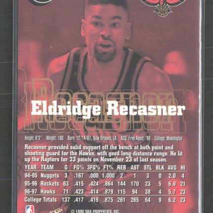 1998 SkyBox Premium Eldridge Recasner #132