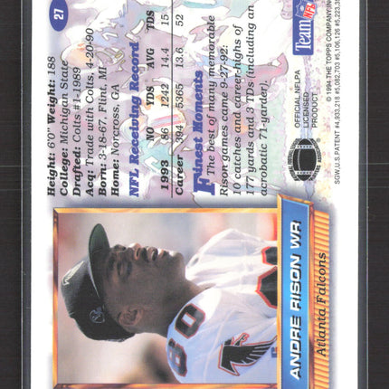 1994 Topps Finest Andre Rison #27