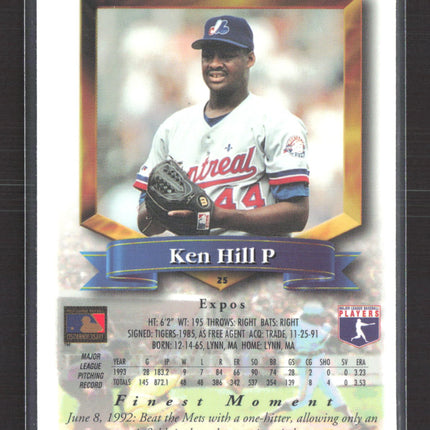 1994 Topps Finest Ken Hill #25