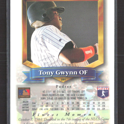 1994 Topps Finest Tony Gwynn #201