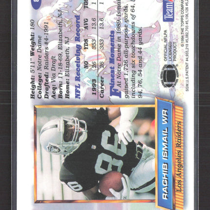 1994 Topps Finest Raghib Ismail #8