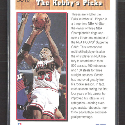 1994 NBA Hoops Supreme Court Scottie Pippen #SC10