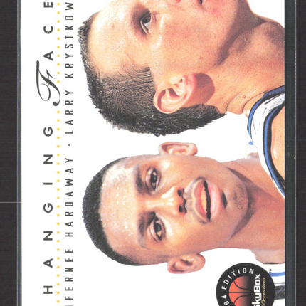 1994 SkyBox Premium Changing Faces Anfernee Hardaway Larry Krystkowiak #310